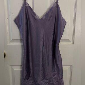 Victorias Secret Purple Slip Dress